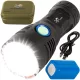Katonai akkumulátoros LED zseblámpa - CREE XHP90