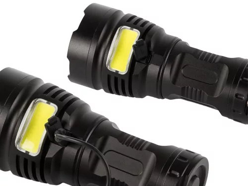 Katonai akkumulátoros LED zseblámpa - CREE XHP90