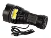 Katonai akkumulátoros LED zseblámpa - CREE XHP90
