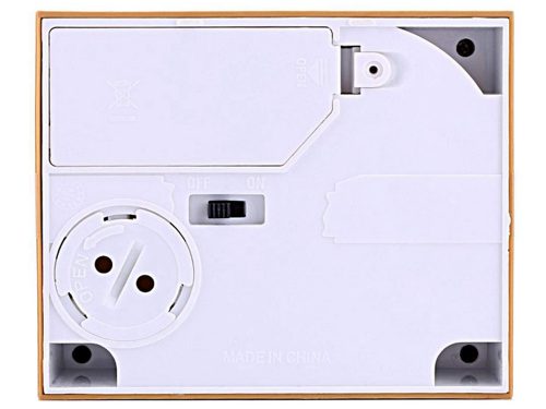 Cicás persely - 12x10x10cm