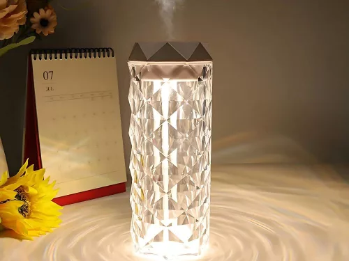 Kristály RGB LED lámpa párásító - 1l
