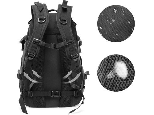 Taktikai hátizsák, fekete - 30l