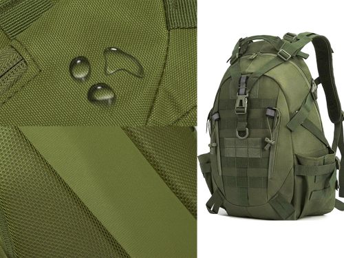 Taktikai hátizsák, zöld - 30l