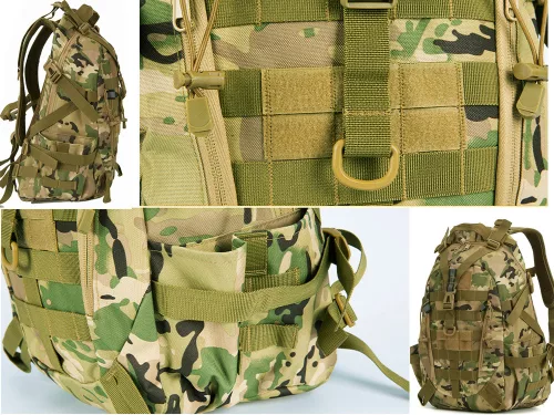 Taktikai hátizsák, terepmintás - 30l