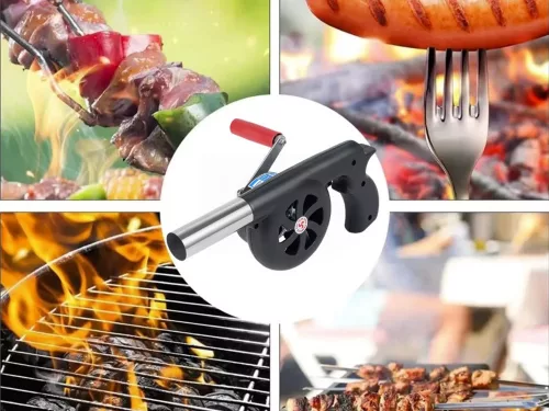 Kézi karos grillfúvó