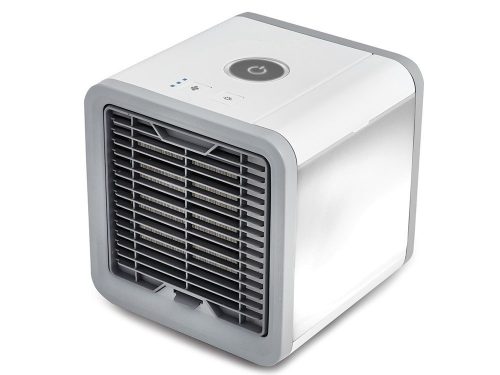 Mini léghűtő színes világítással - 17,5x17x17cm