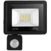 Kültéri LED lámpa mozgás és alkonyatérzékelővel, 20W - 220V