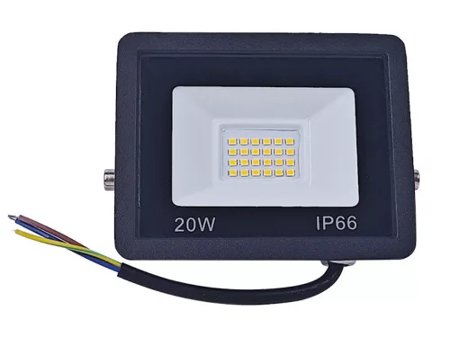 Kültéri LED lámpa mozgás és alkonyatérzékelővel, 20W - 220V