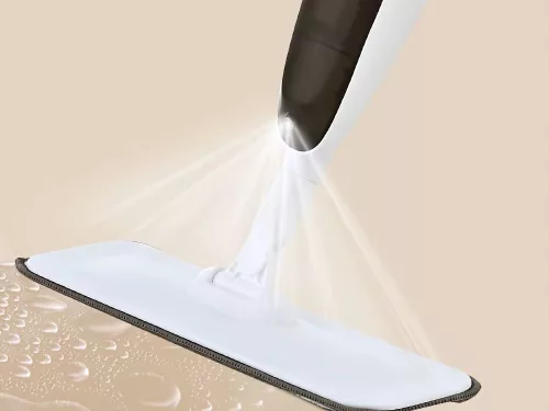 Lapos felmosó tartállyal és cserélhető mikroszálas párnával - 350ml