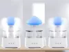 Gomba alakú párásító eső effekttel és RGB LED világítással - 450ml