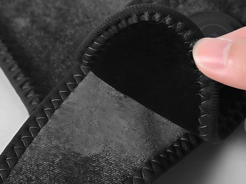 Nyakmasszírozó szalag melegítő funkcióval - fekete