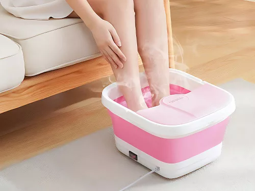 Összecsukható elektromos lábmasszírozó tál - 15l