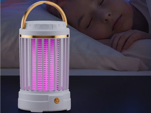 Akkumulátoros rovarírtó UV lámpa