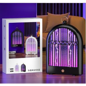 Akkumulátoros UV rovarirtó lámpa akasztóval - 29x19x6cm