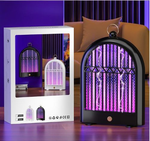 Akkumulátoros UV rovarirtó lámpa akasztóval - 29x19x6cm