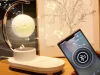 RGB LED éjszakai lámpa vezeték nélküli töltővel és bluetooth hangszóróval