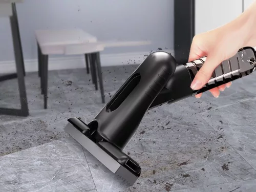 Mini kézi felmosó permetezővel - fekete