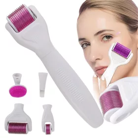 Derma roller 5 cserélhető fejjel