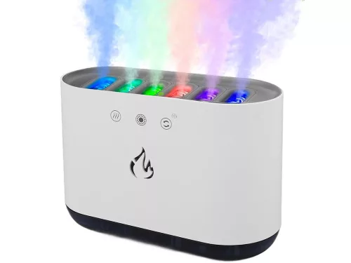 Párásító 6 fúvókával és RGB LED világítással - 900ml