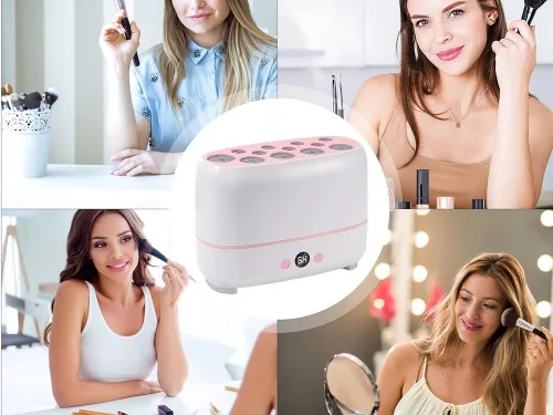 Elektromos sminkecset szárító 12 ecsethez