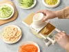 Konyhai szeletelő gyalú 6 pengével
