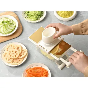 Konyhai szeletelő gyalú 6 pengével