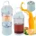 Akkumulátoros smoothie turmixgép levehető pohárral, kék - 600ml