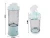 Akkumulátoros smoothie turmixgép levehető pohárral, kék - 600ml