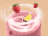 Akkumulátoros smoothie turmixgép, rózsaszín - 400ml