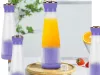 Akkumulátoros smoothie turmixgép, lila - 400ml