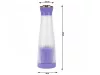 Akkumulátoros smoothie turmixgép, lila - 400ml