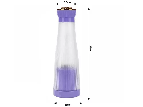 Akkumulátoros smoothie turmixgép, lila - 400ml