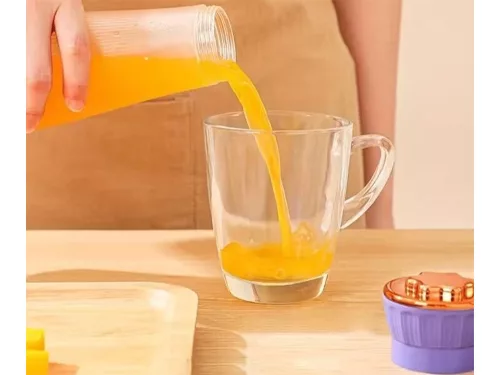 Akkumulátoros smoothie turmixgép, lila - 400ml
