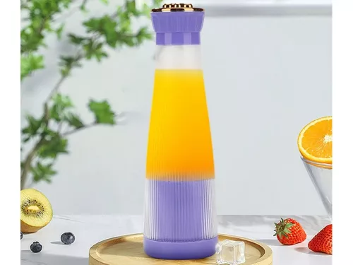 Akkumulátoros smoothie turmixgép, lila - 400ml