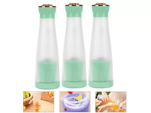 Akkumulátoros smoothie turmixgép, zöld - 400ml