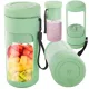 Akkumulátoros smoothie turmixgép levehető pohárral, zöld - 450ml