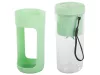 Akkumulátoros smoothie turmixgép levehető pohárral, zöld - 450ml