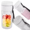 Akkumulátoros smoothie turmixgép levehető pohárral, szürke - 450ml