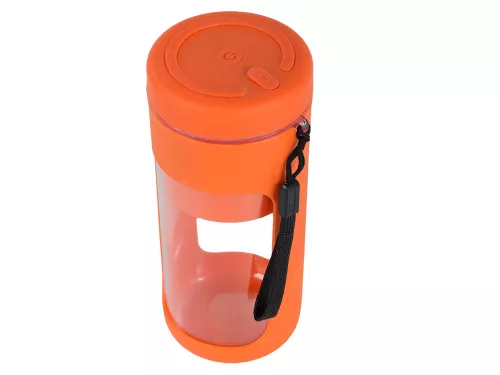 Akkumulátoros smoothie turmixgép levehető pohárral, narancssárga - 450ml
