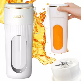 Akkumulátoros hordozható turmixgép - 340ml