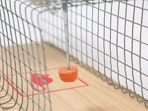 Méreg mentes fém rágcsáló csapda XL - 12x12x29cm