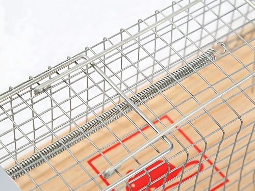 Méreg mentes fém rágcsáló csapda XL - 12x12x29cm