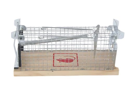 Méreg mentes fém rágcsáló csapda XL - 12x12x29cm