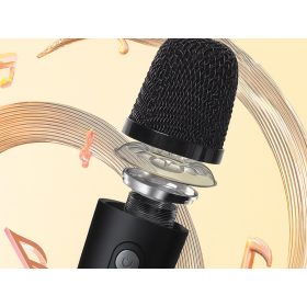   Hordozható akkumulátoros bluetooth karaoke készlet fényjátékkal