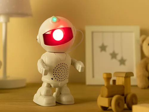 Űrhajós alakú csillag vetítő éjjeli fény távirányítóval