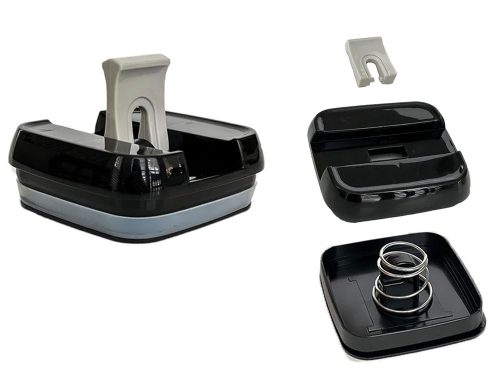 Légmentesen zárodó átlátszó műanyag konyhai tároló készlet - 5db