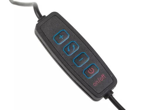LED 120 fokos állólámpa távirányítóval és USB tápellátással - 40cm