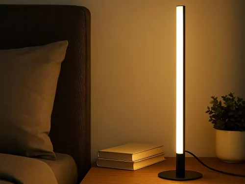 LED 120 fokos állólámpa távirányítóval és USB tápellátással - 40cm