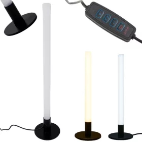   LED 360 fokos állólámpa távirányítóval és USB tápellátással - 40cm