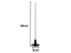 LED 360 fokos állólámpa távirányítóval és USB tápellátással - 40cm